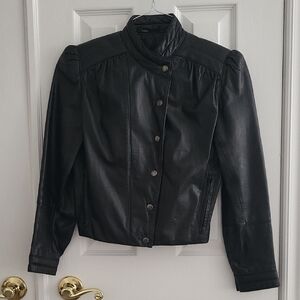 Wilson Black Leather Women's Jacket